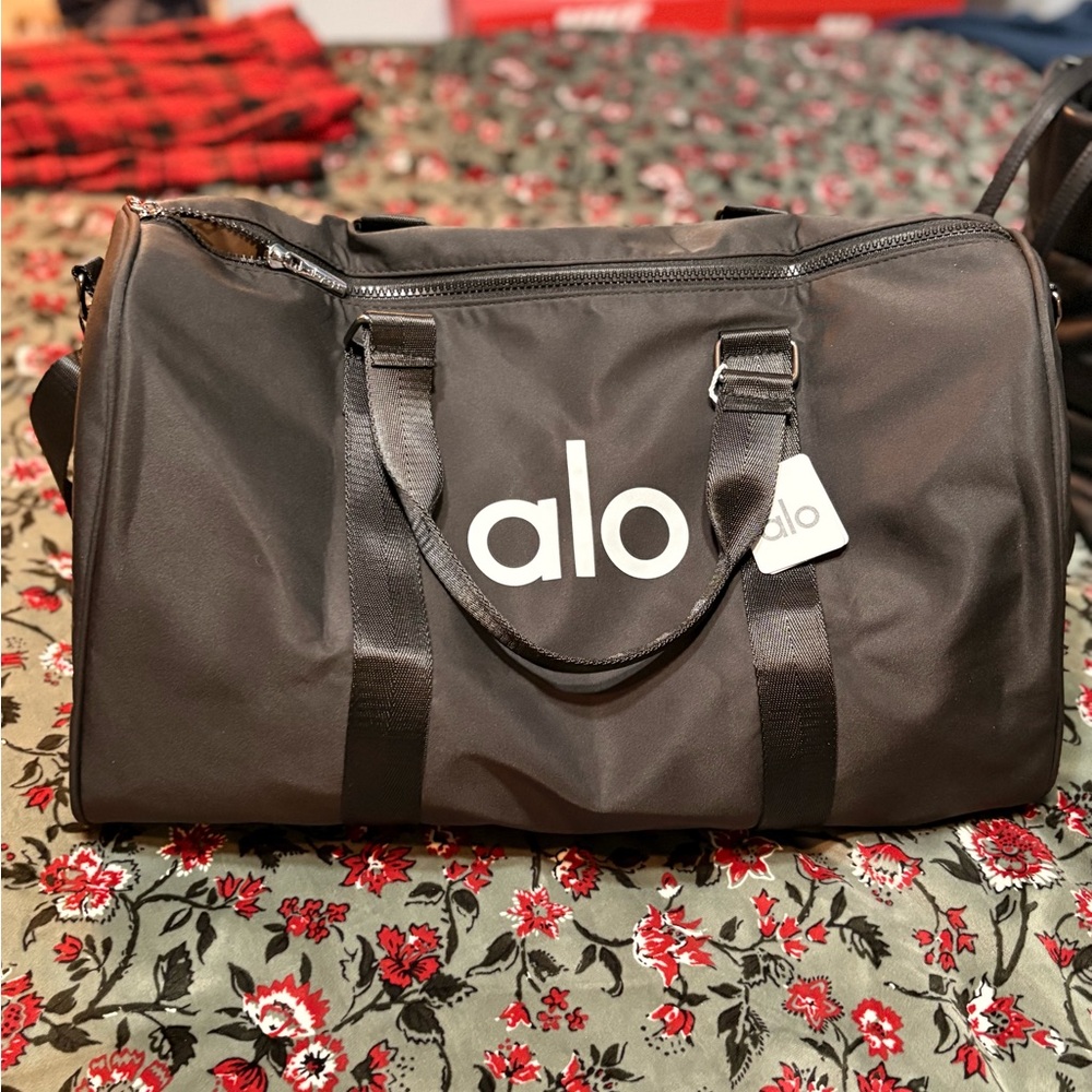 ALO Yoga Charcoal Duffel Bag